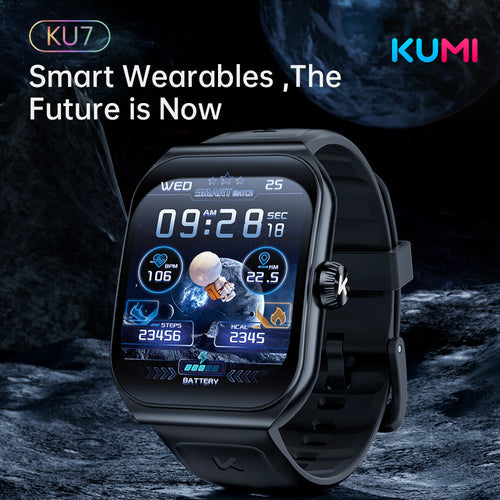 KUMI KU7 Smart Watch Specs Detalis and Price in Pakistan