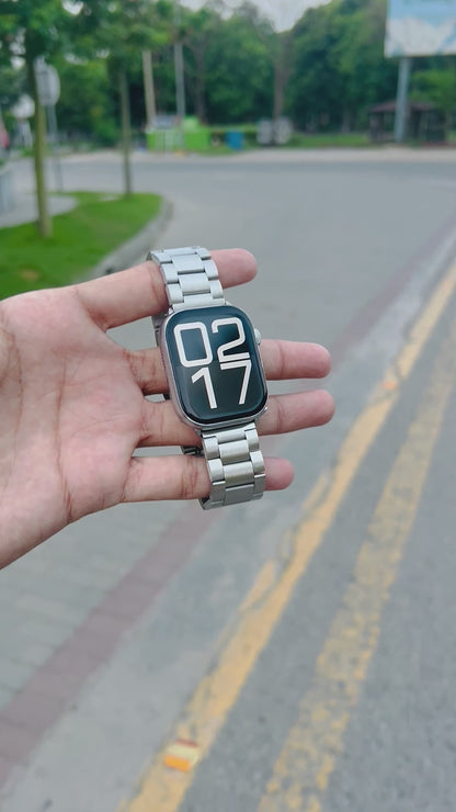 Series X SmartWatch Premium Metal Chain